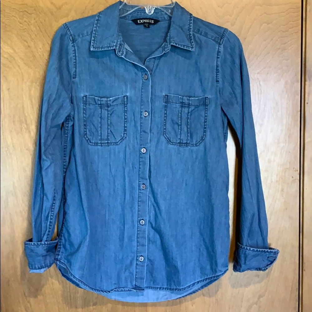Express Denim button up